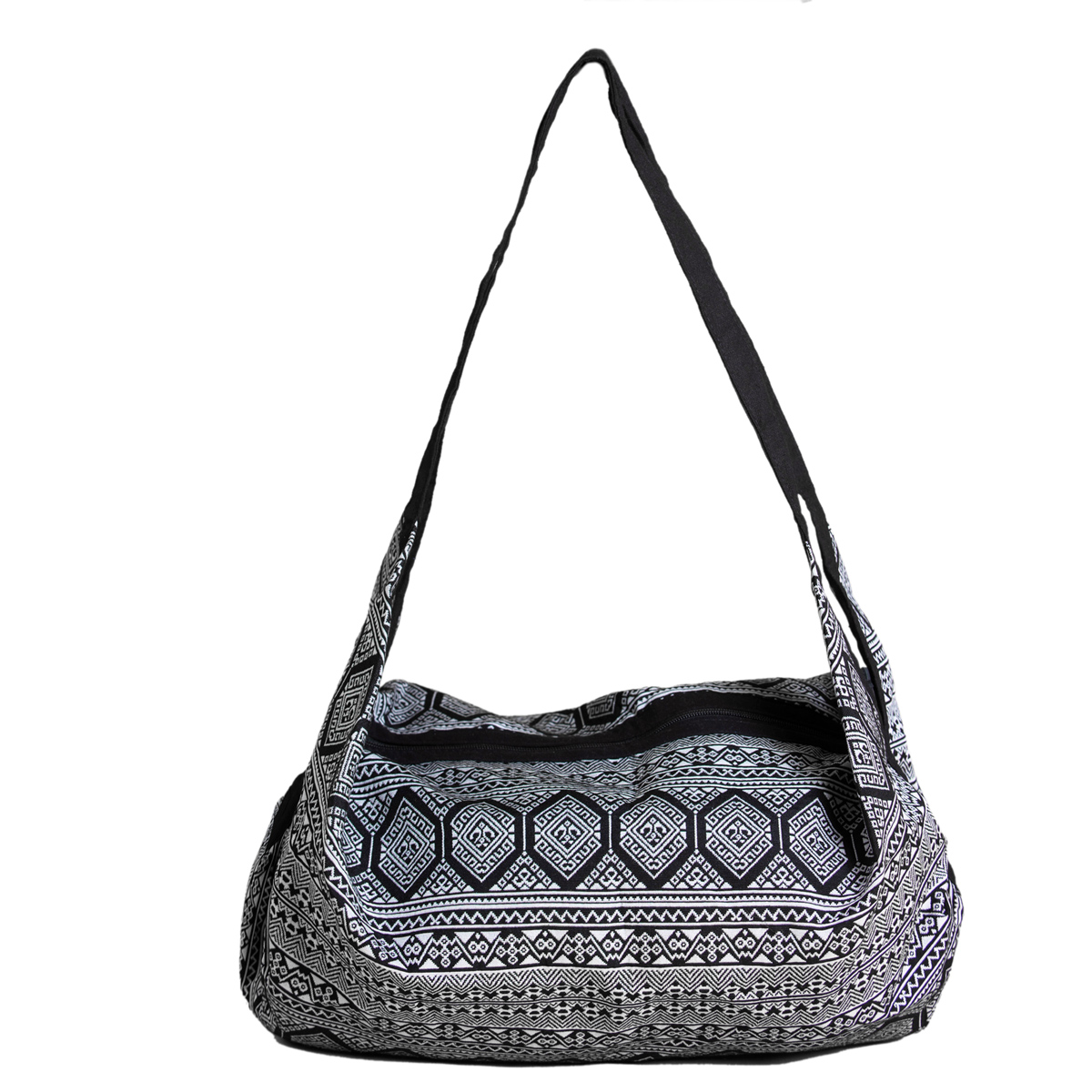 Schultertasche Webmuster | klein