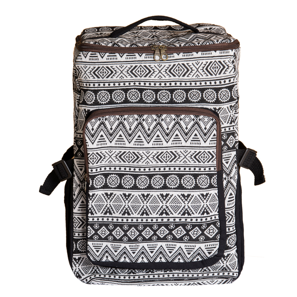 Patterned Packable Backpack Backpack woven pattern