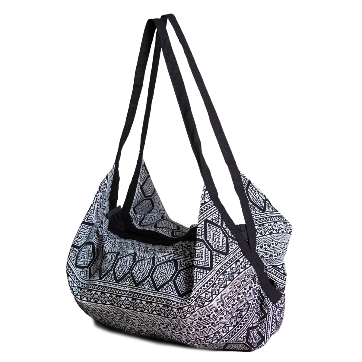 Schultertasche Webmuster | klein