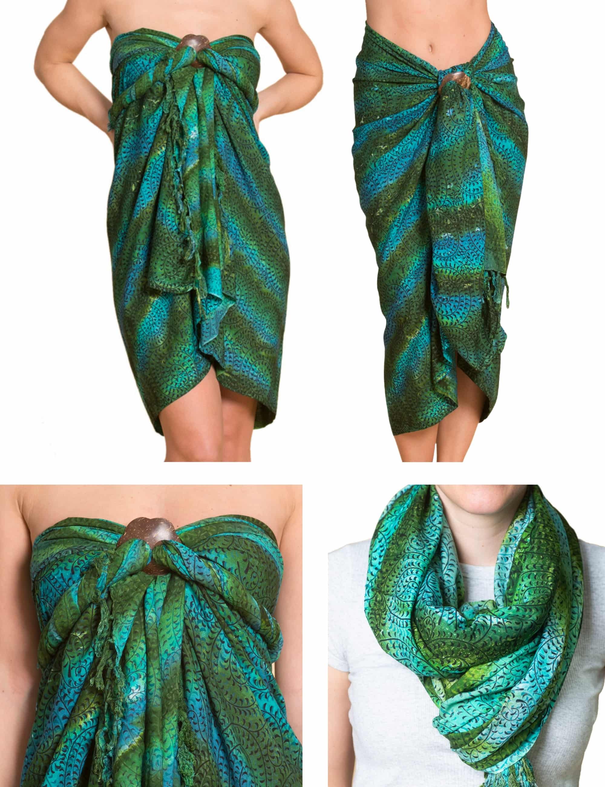 Sarong Batik - Zwei Größen