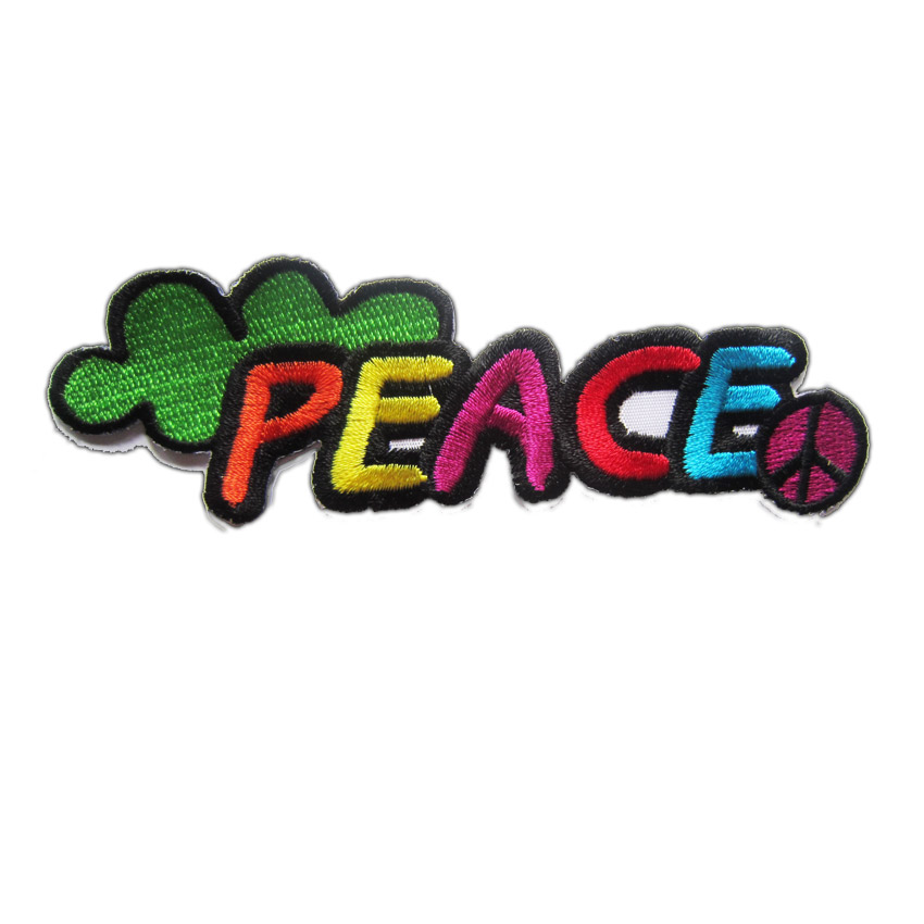 Peace Aufbügler 4er Set