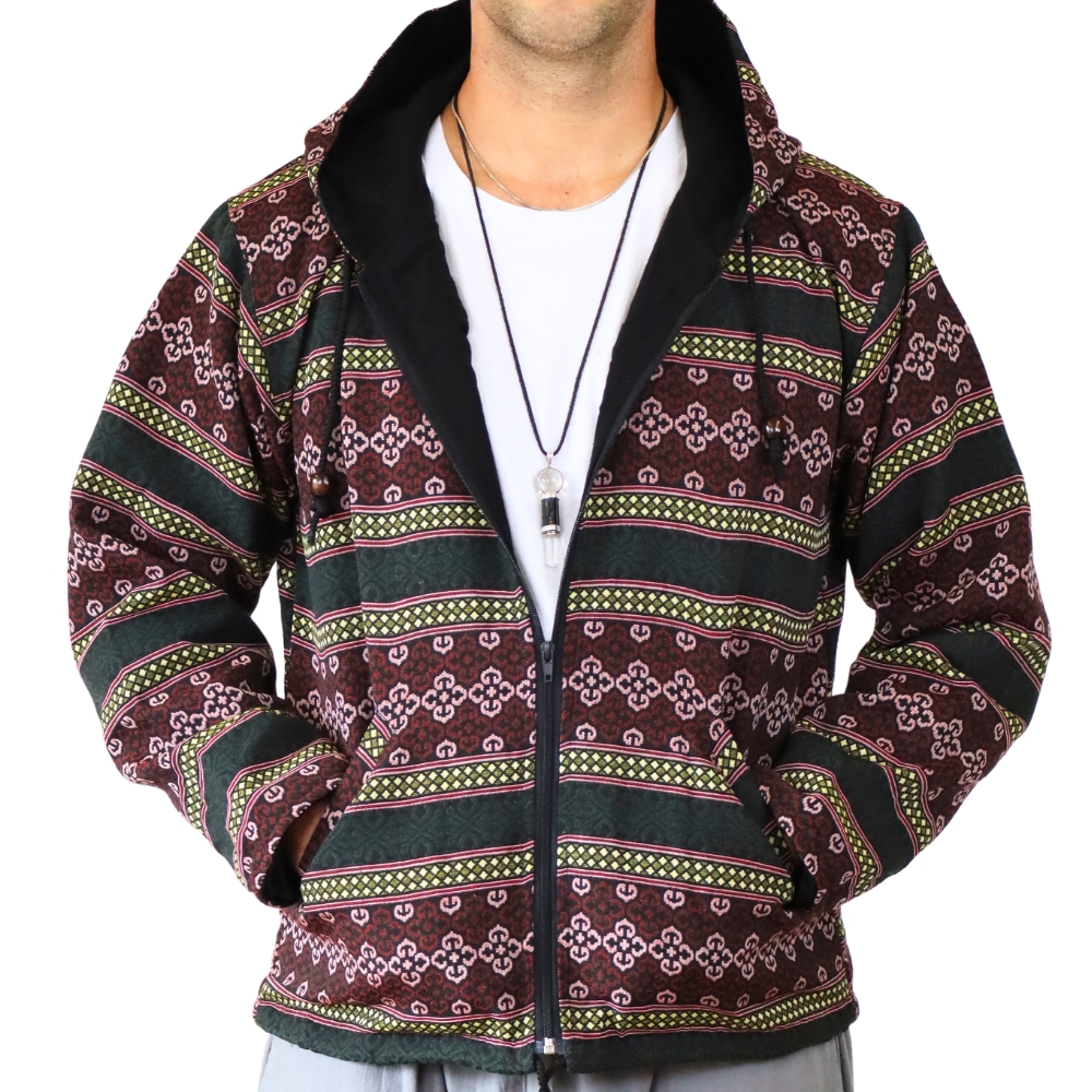 Jacke Webmuster Ethno